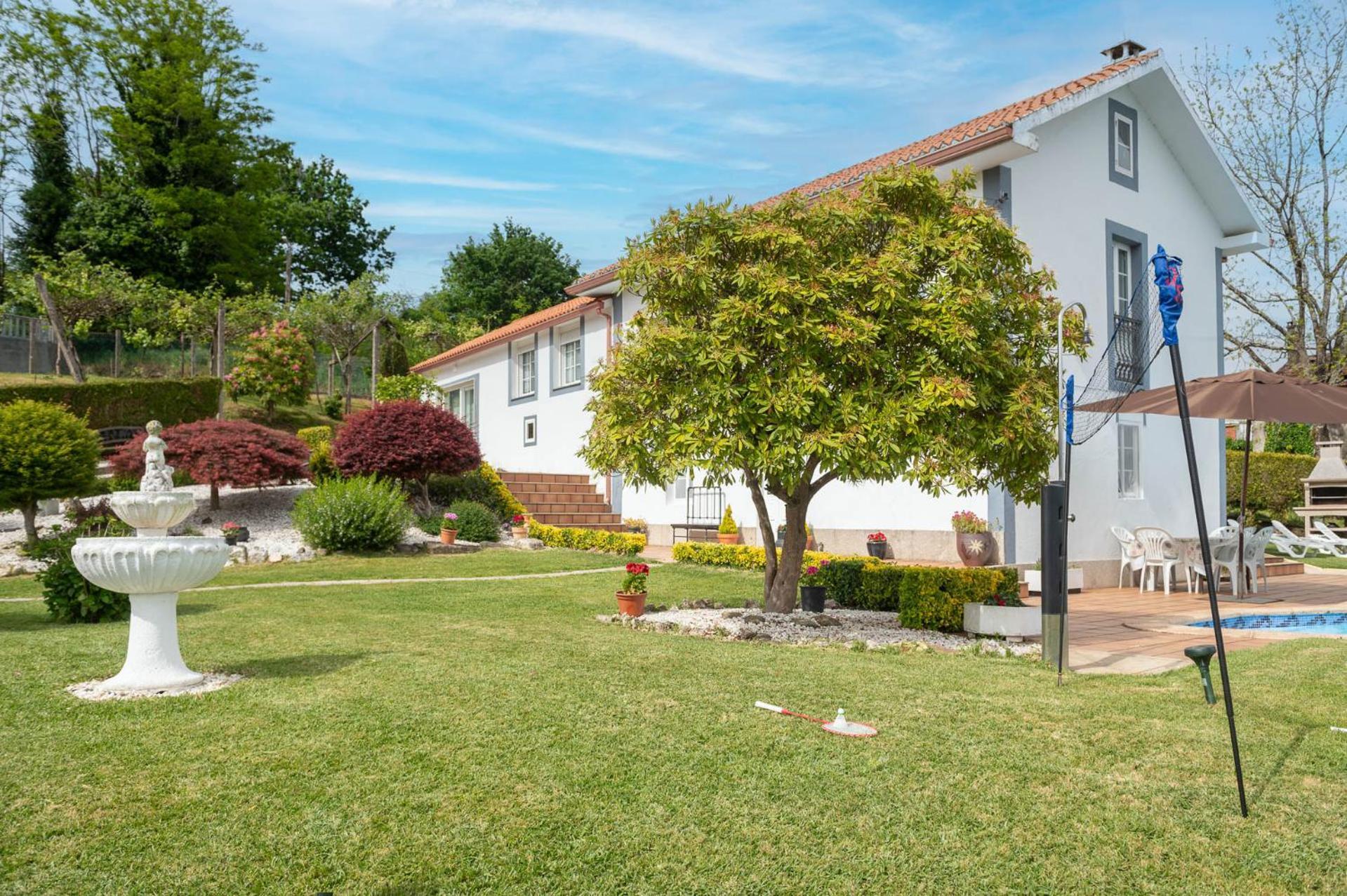 Casa Tarrio Con Piscina - Santiago De Compostela Villa Boqueixon Exterior photo